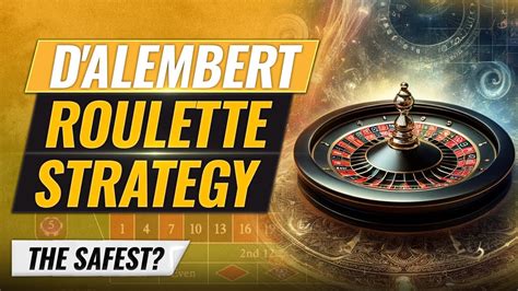 D'Alembert Roulette Strategy Explained .